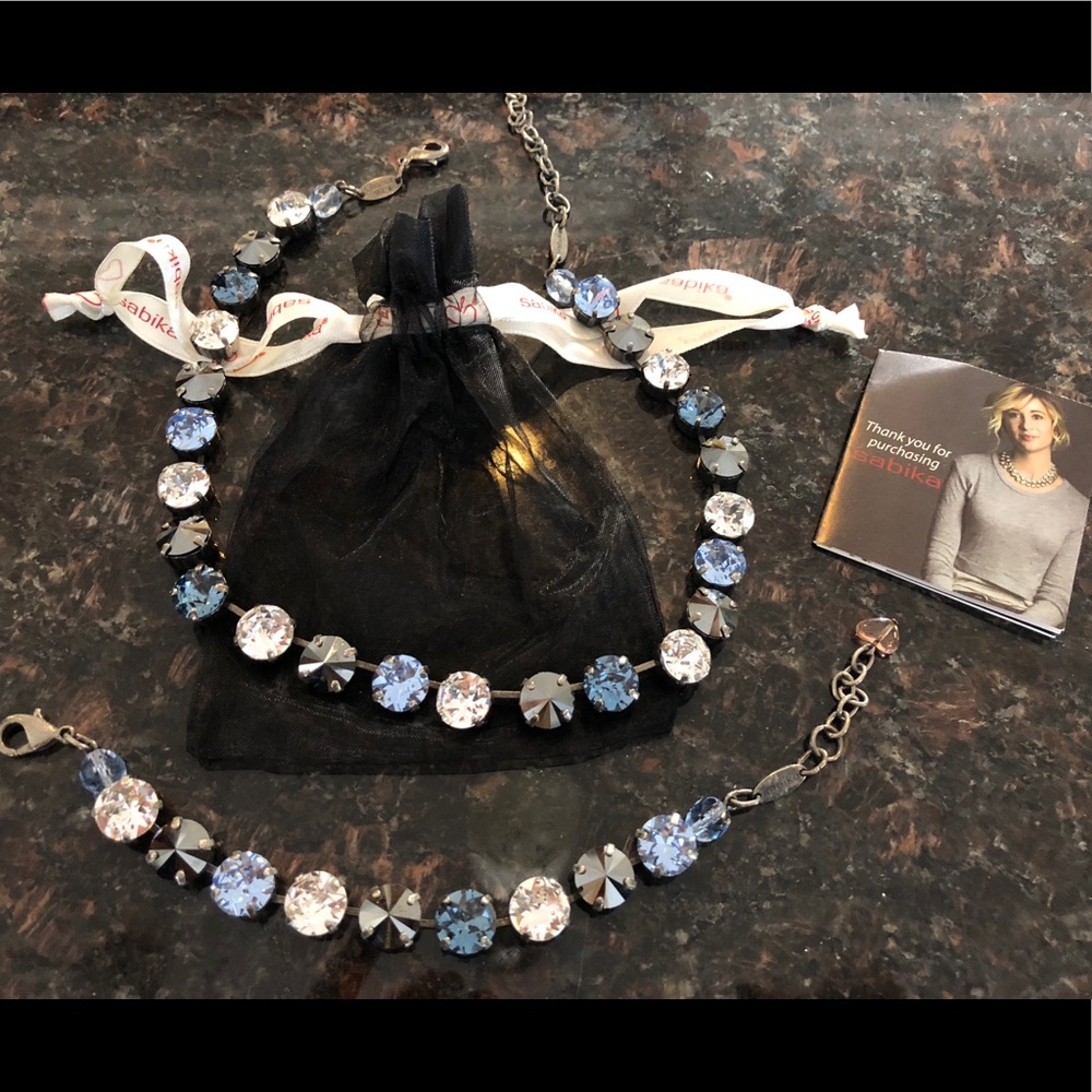 Sabika Closing Night Manhattan Choker and Bracelet